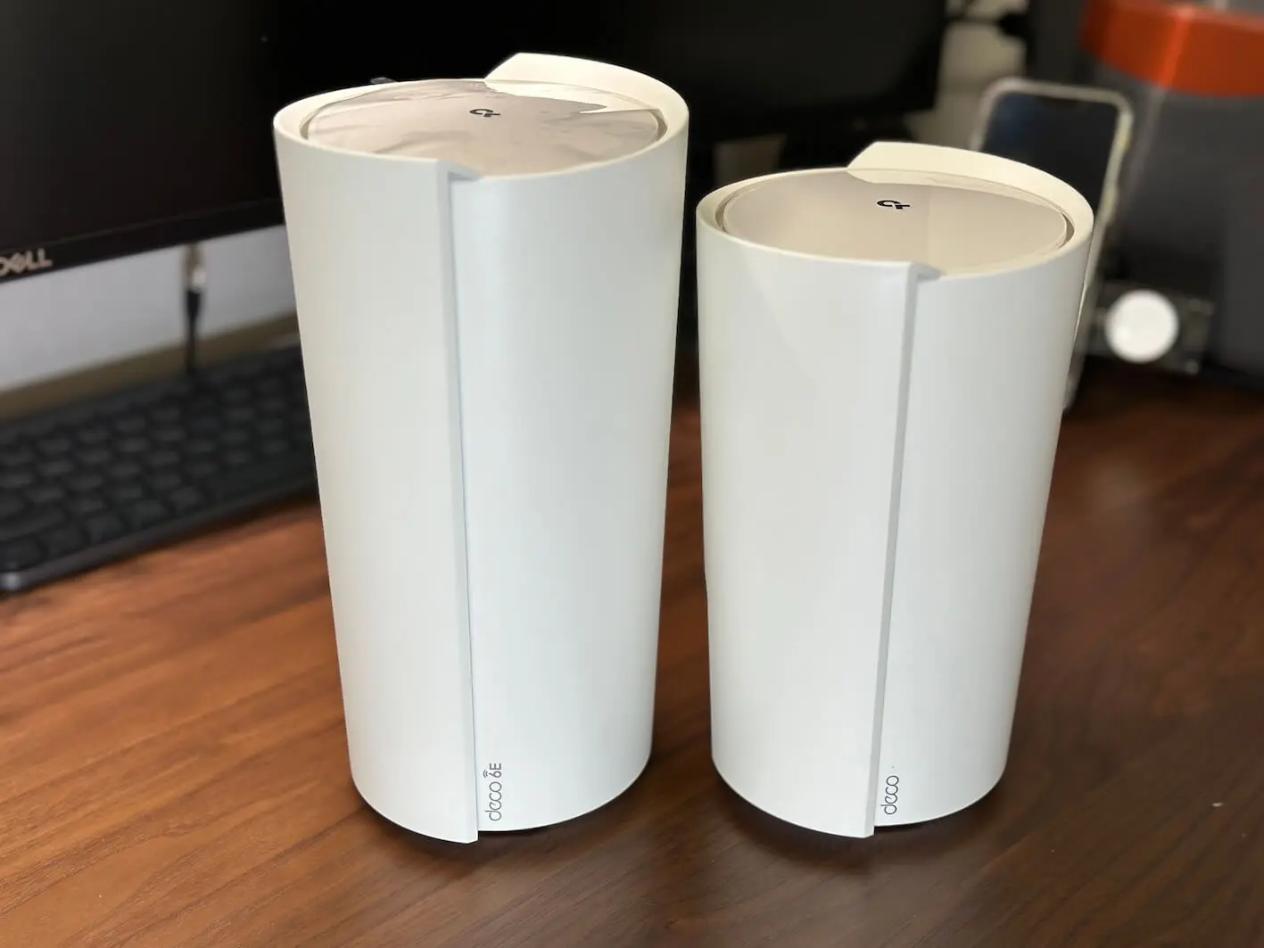 TP-Link Deco XE200 中古です その① TP-Link Wi-Fi 6E ルーター 高速メッシュWi-Fiシステム Deco
