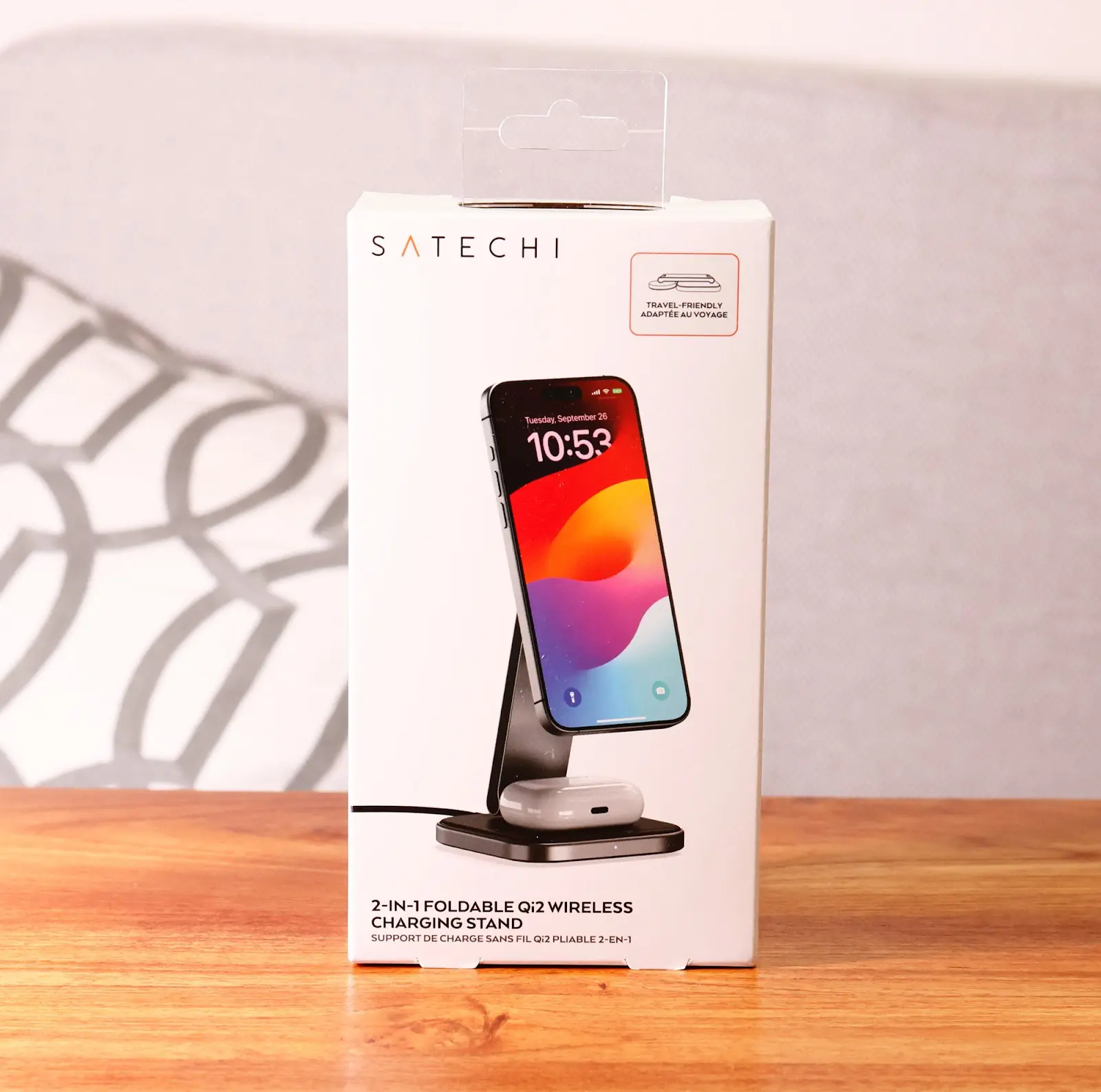 レビュー】Satechi Qi2 2-in-1 ワイヤレス充電スタンド｜最新規格Qi2